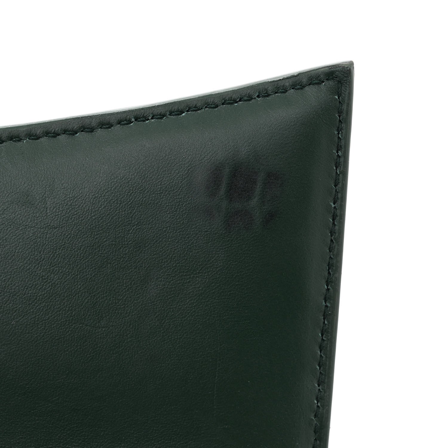 Balenciaga Shiny Calfskin Crocodile Embossed Small Hourglass Top Handle Bag Forest Green 13 of 14