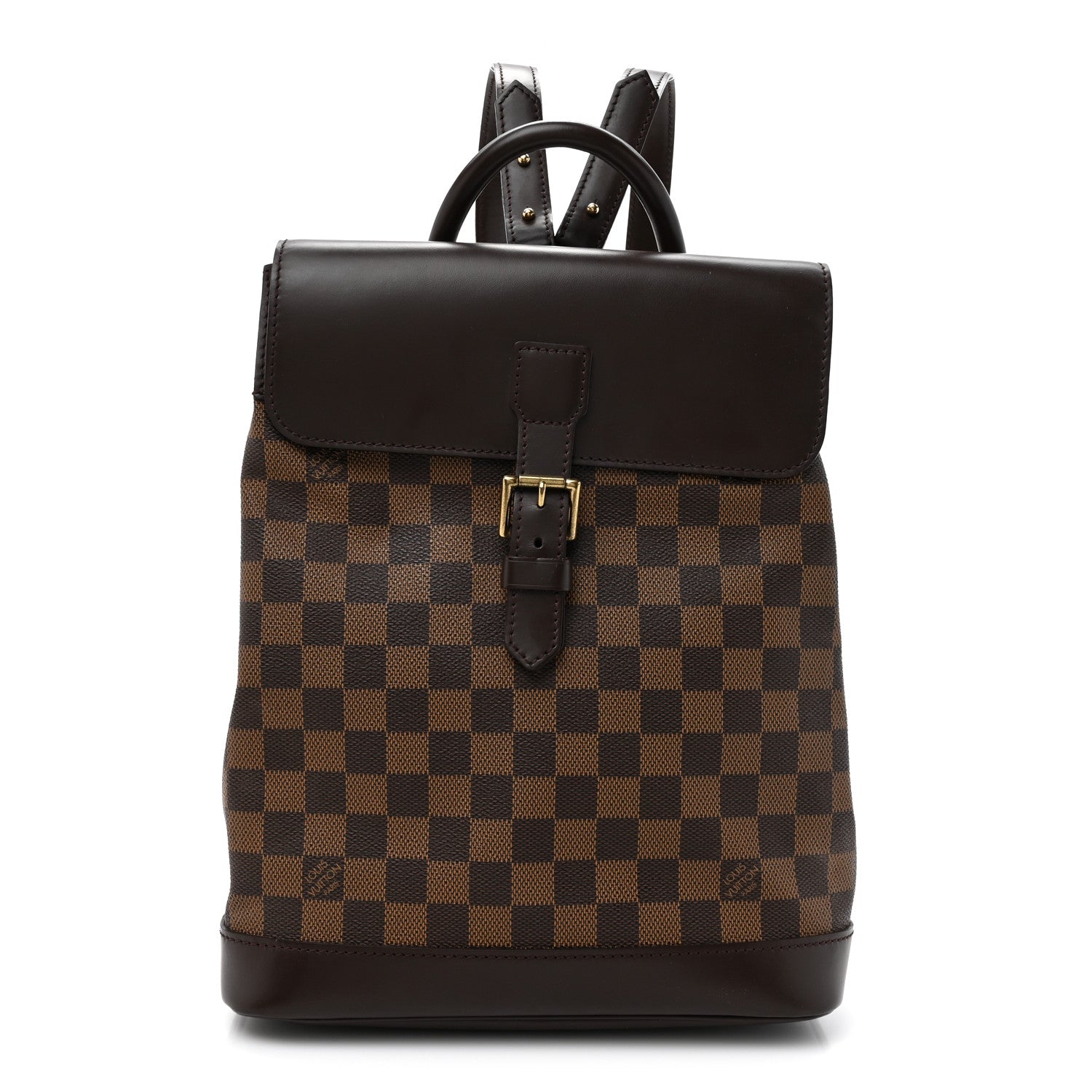 Louis Vuitton Damier Ebene Soho Backpack 1 of 13