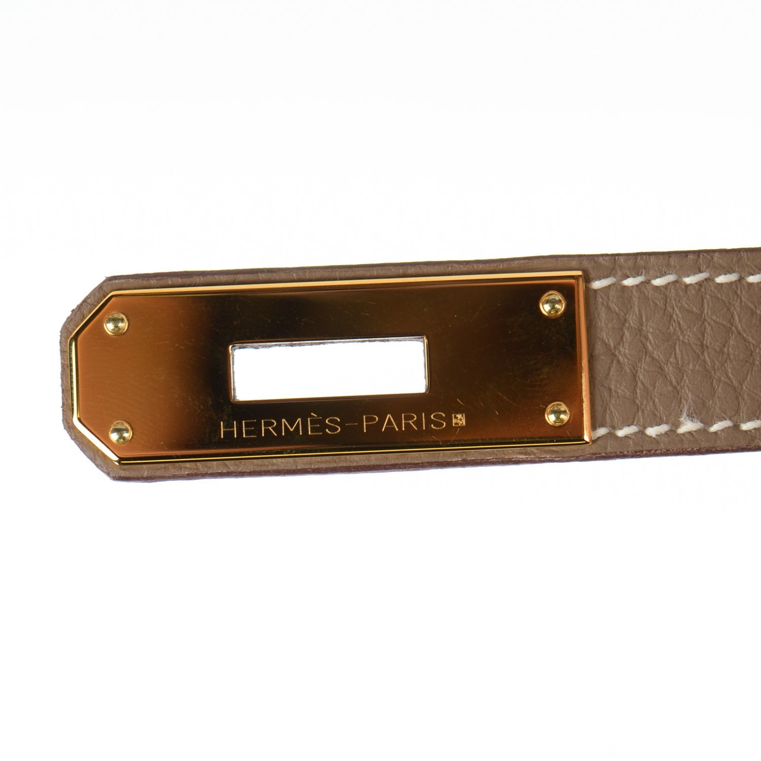 Hermes Togo Kelly Retourne 32 Etoupe 15 of 28
