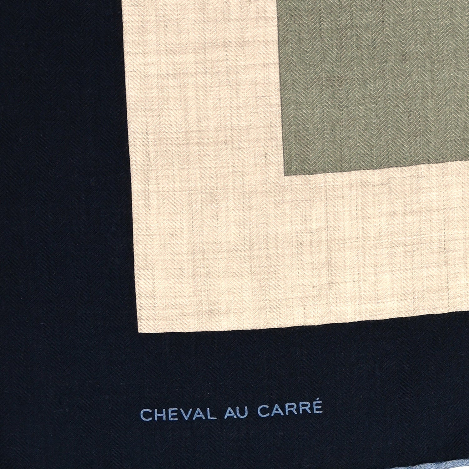 Hermes Cashmere Silk Cheval Au Scarf 100 4 of 6