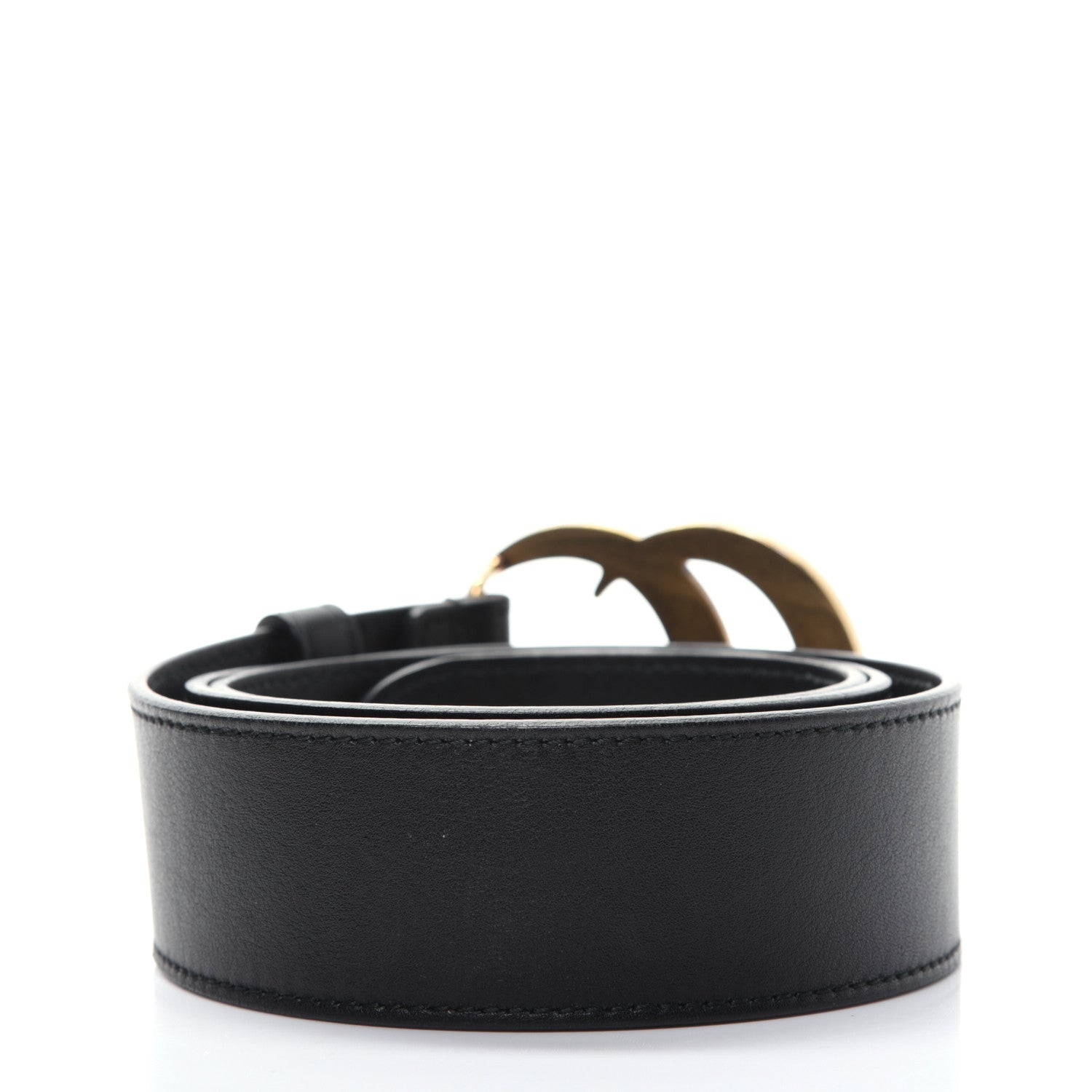 Gucci Calfskin Double G 40mm Belt 85 34 Black 2 of 7