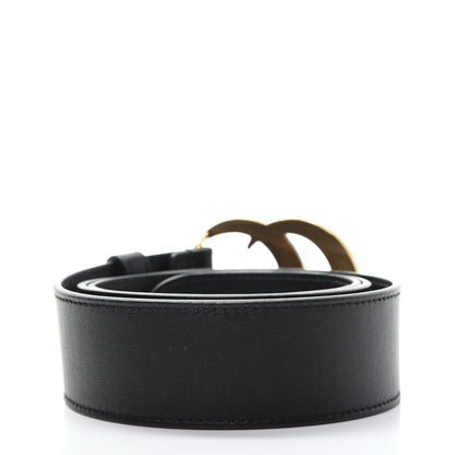 Gucci Calfskin Double G 40mm Belt 85 34 Black 2 of 7