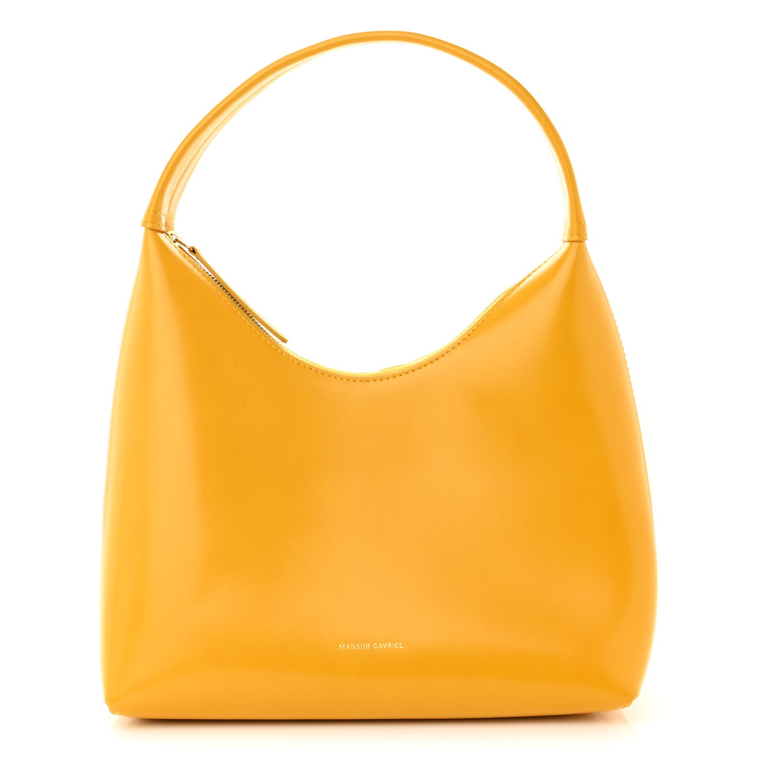 Mansur Gavriel Polished Calfskin Mini Candy Bag Yellow 1 of 9