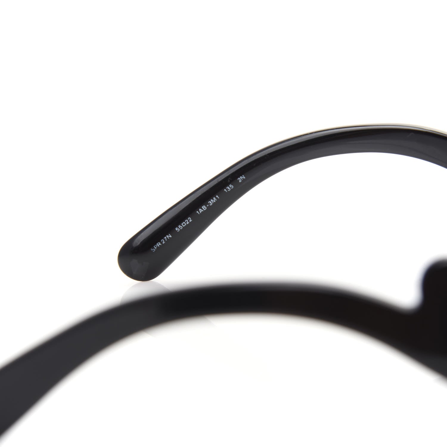 Prada Baroque Sunglasses SPR 27N Black 6 of 8