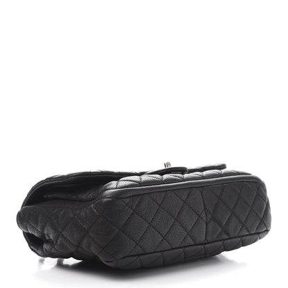 Chanel Caviar Quilted Large Now and Forever Flap Black 4 of 10