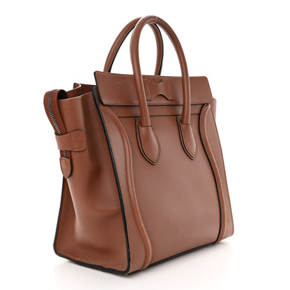 Celine Smooth Calfskin Mini Luggage Sienna 3 of 22