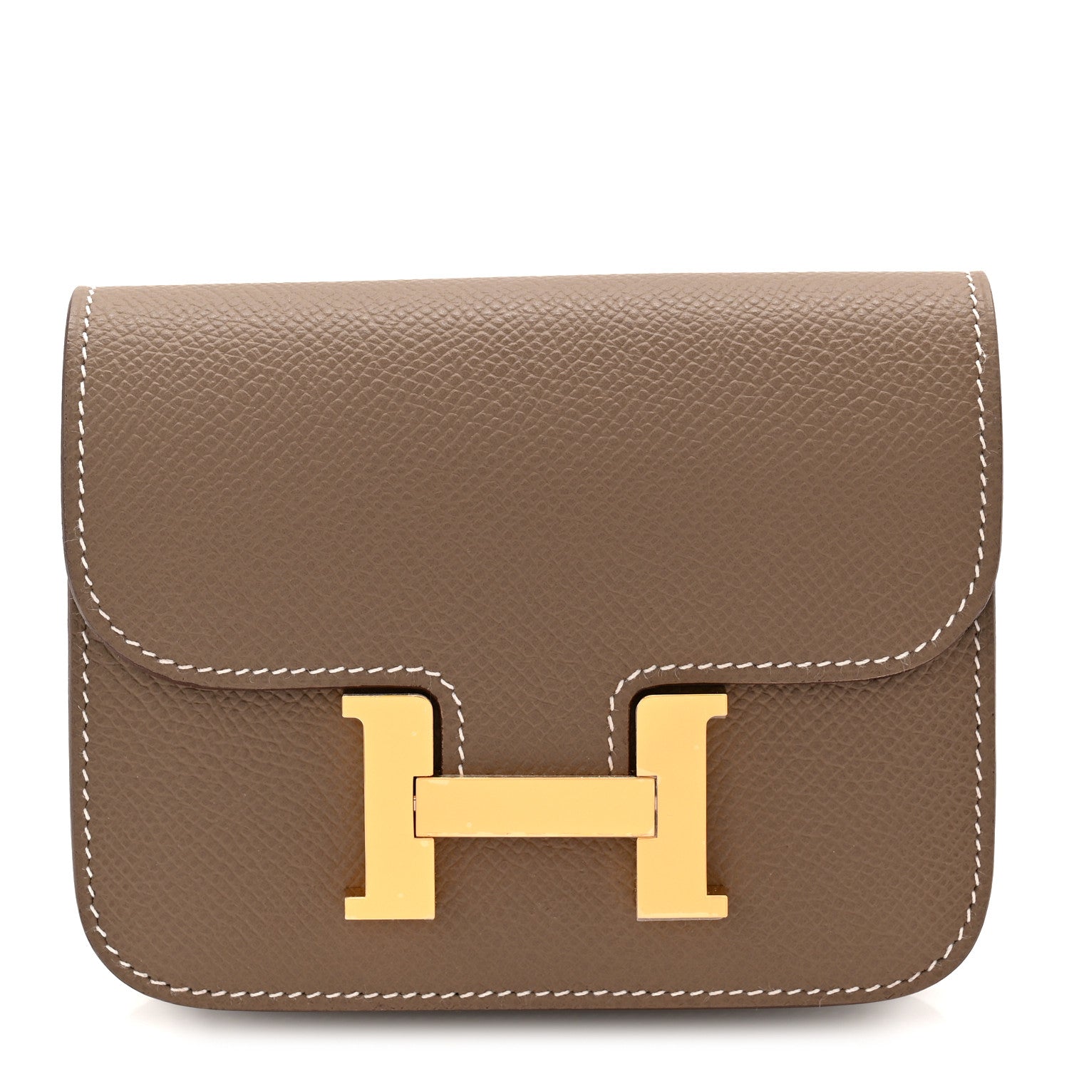 Hermes Epsom Constance Slim Wallet Etoupe 1 of 9