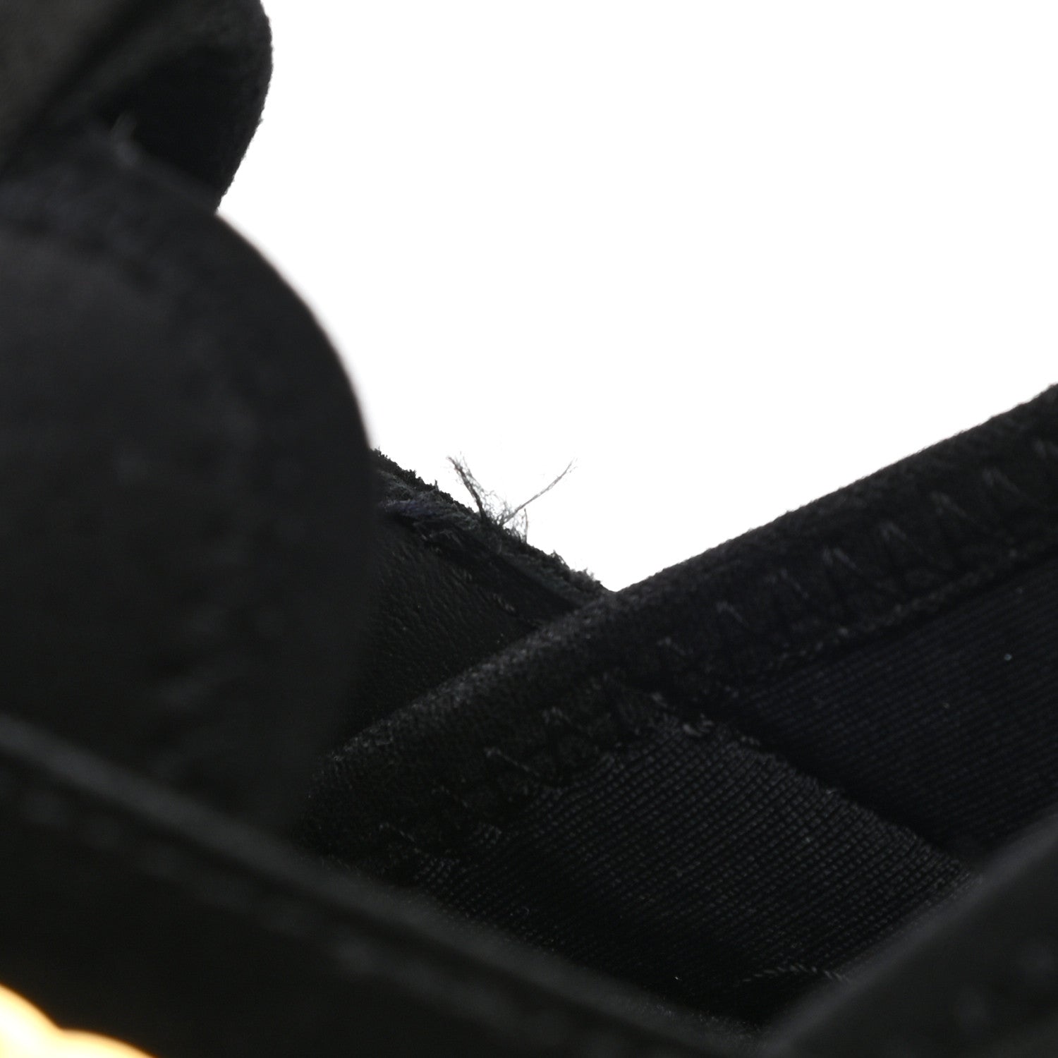 Chanel Fabric Calfskin Suede CC Sneakers 37.5 Black 11 of 13