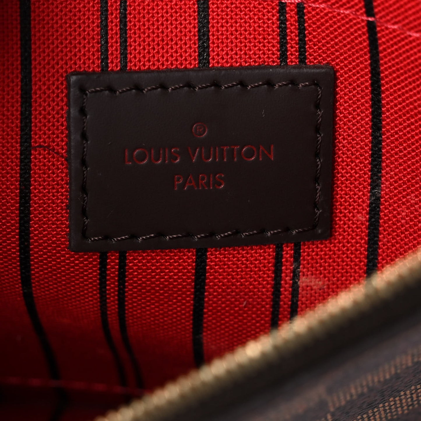 Damier Ebene Neverfull MM GM Pochette