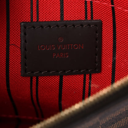 Louis Vuitton Damier Ebene Neverfull MM GM Pochette 6 of 8