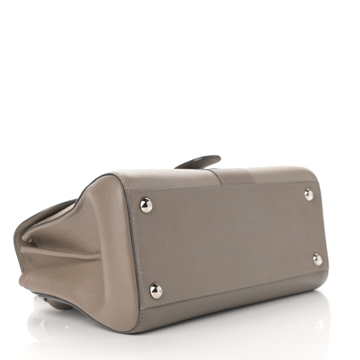 Delvaux Calfskin Mini Brillant East West Satchel Tourterelle 4 of 11