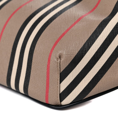 Burberry E-Canvas Icon Stripe Sonny Bum Bag Archive Beige 8 of 9