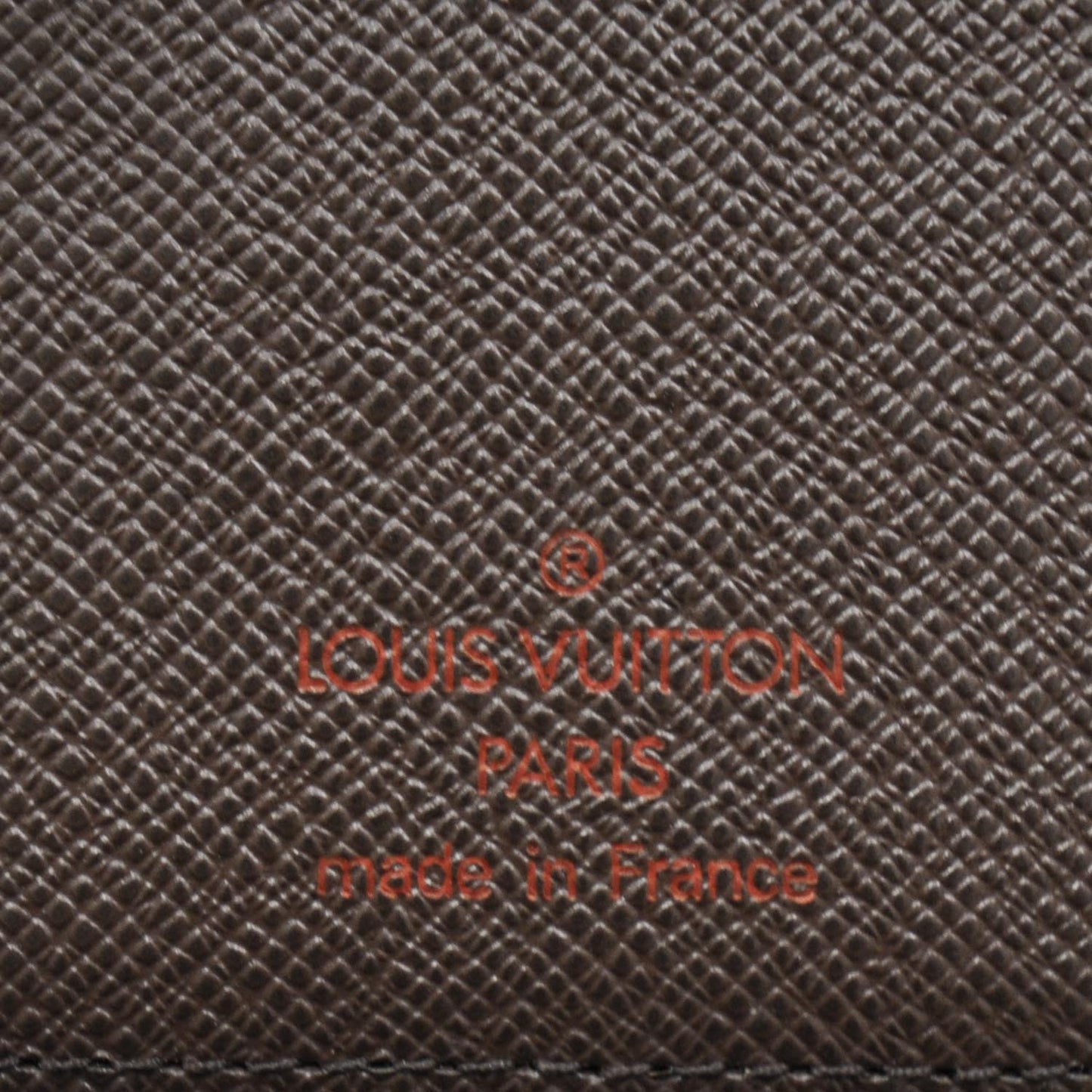 Damier Ebene Medium Ring Agenda