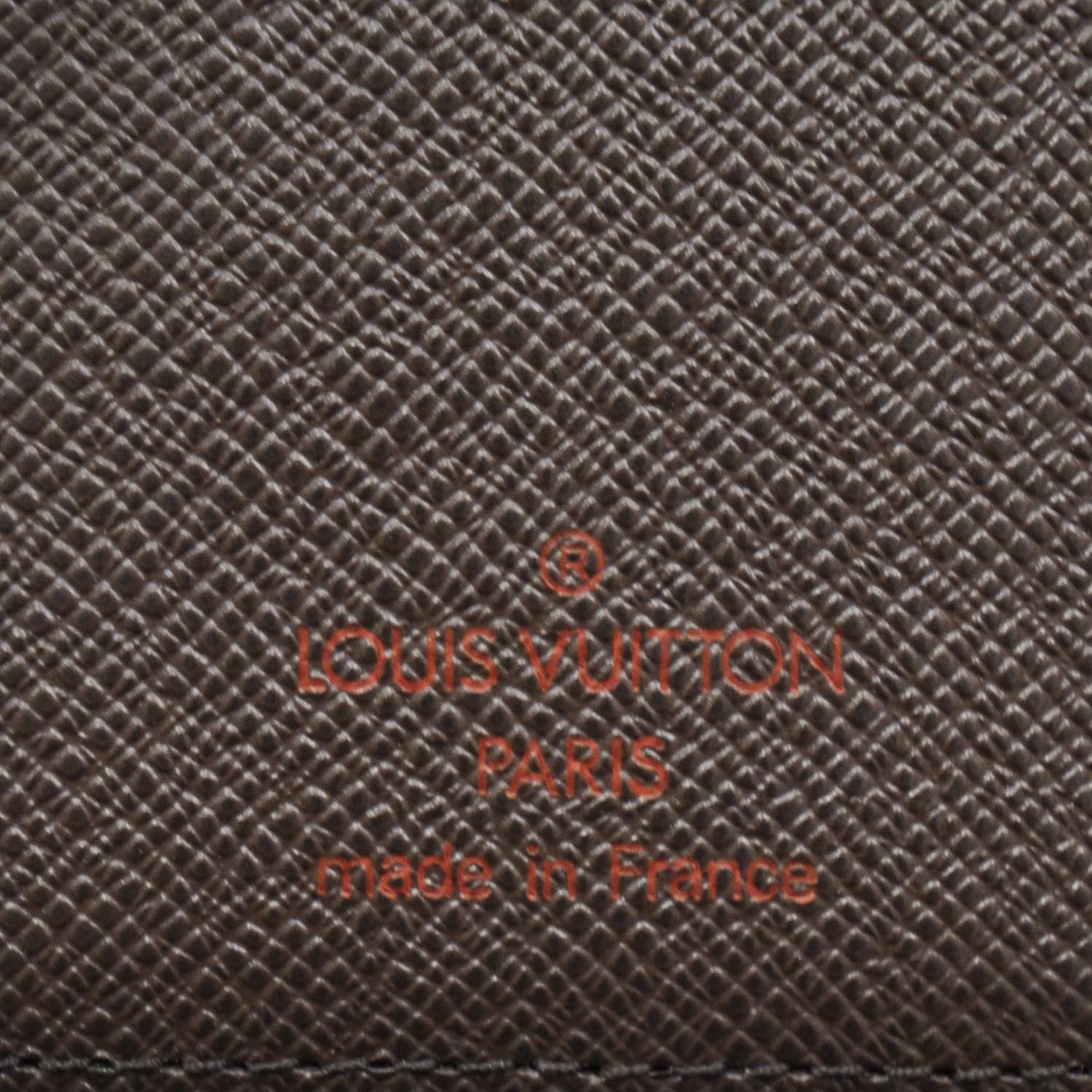Louis Vuitton Damier Ebene Medium Ring Agenda 6 of 7