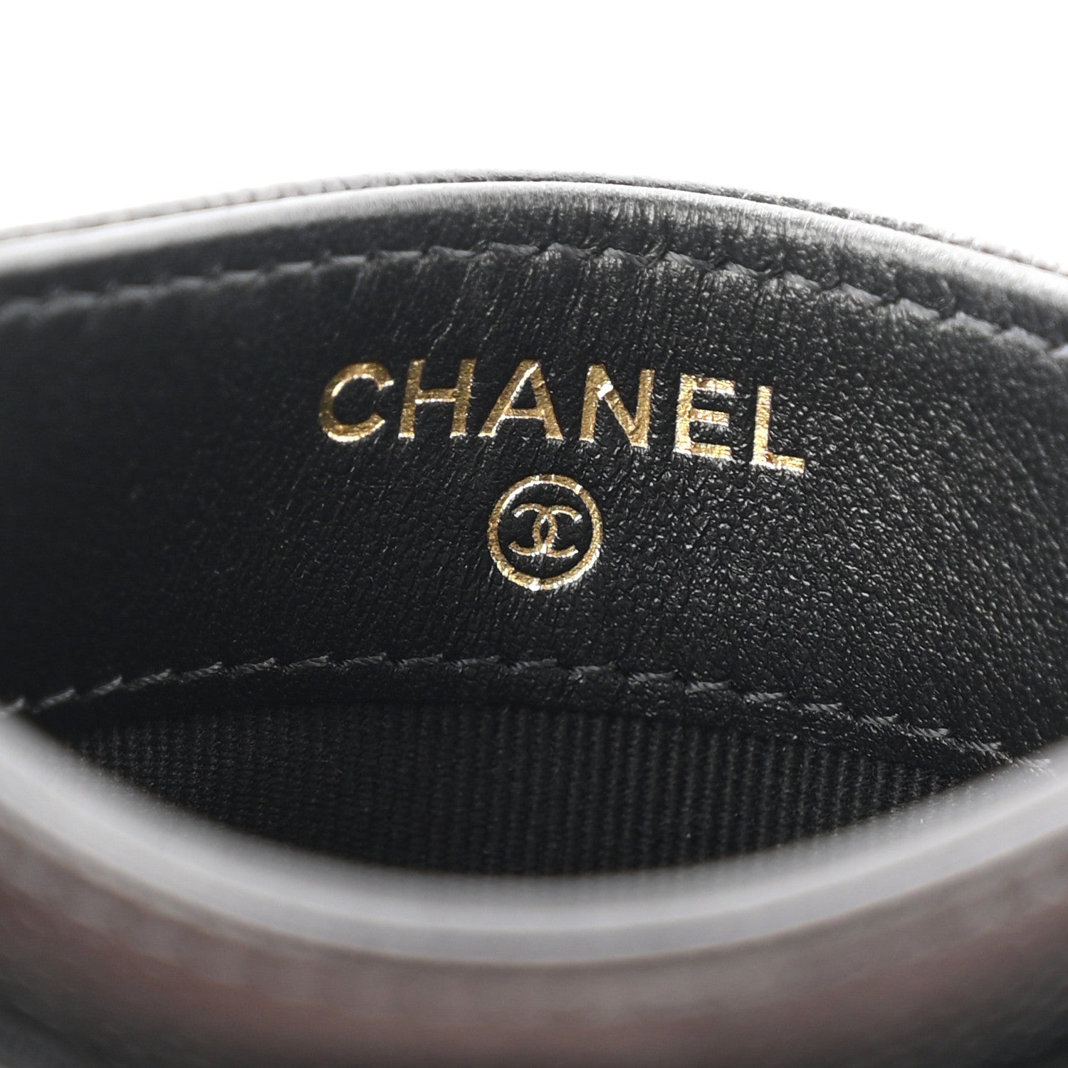 Chanel Caviar Quilted CC Card Holder Black 6 of 9