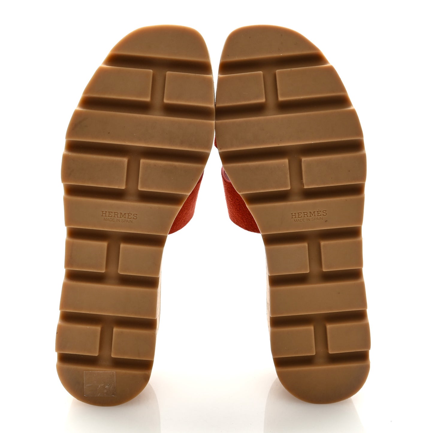 Suede Goatskin Cork Eze 30 Sandals 36 Orange Brulee