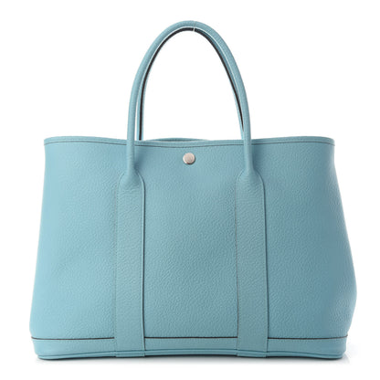 Hermes Vache Country Garden Party 36 MM Bleu Atoll 1 of 10