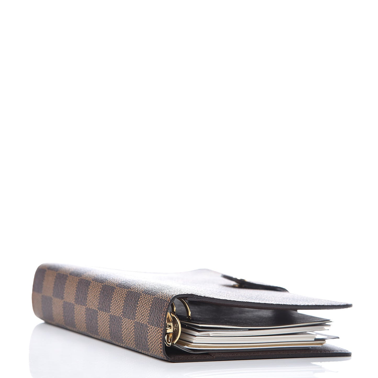 Damier Ebene Medium Ring Agenda Cover