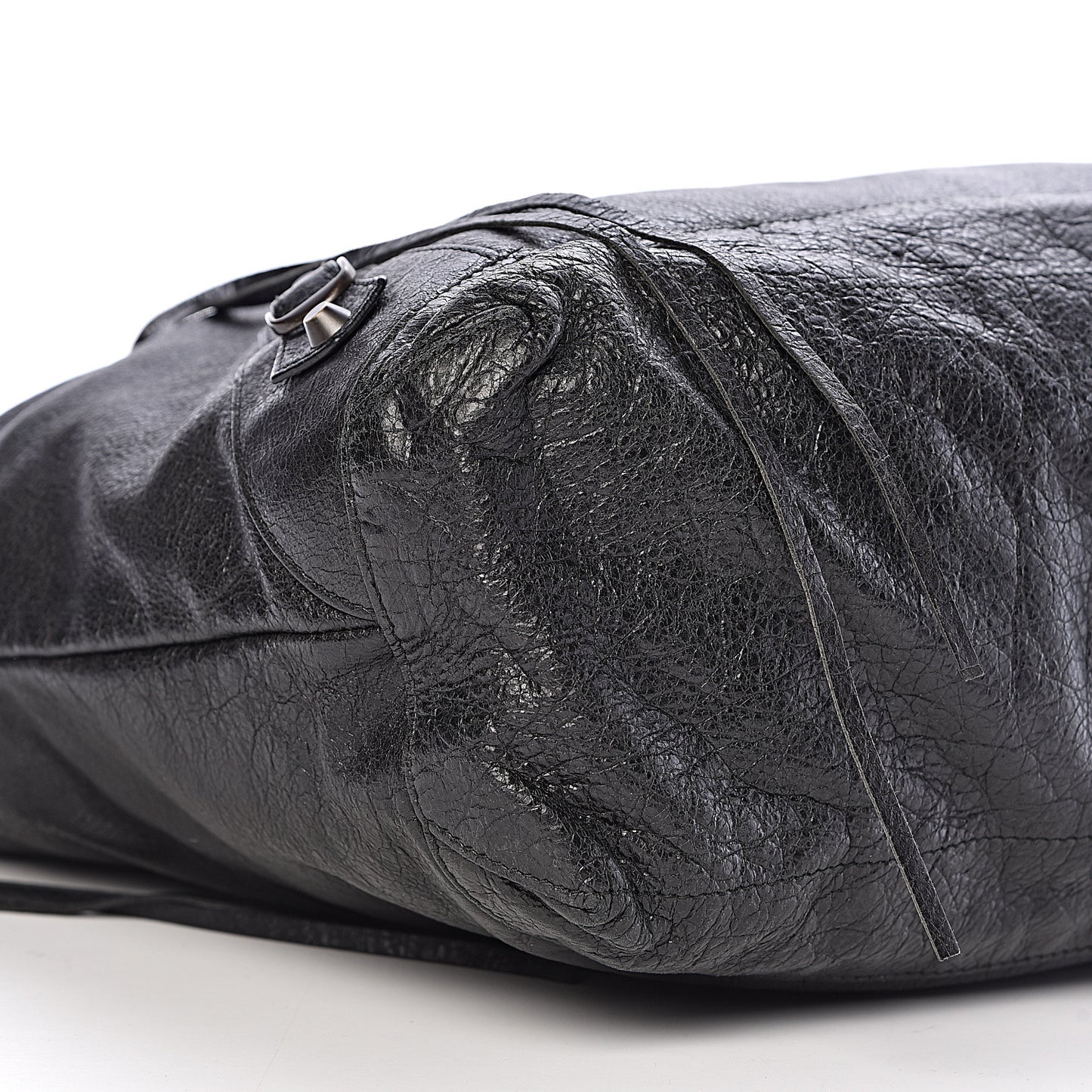 Agneau Classic Hardware Day Hobo Black