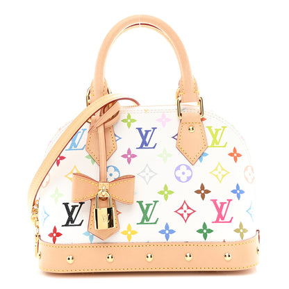 Louis Vuitton LV x TM Monogram Multicolor Alma BB White 1 of 10