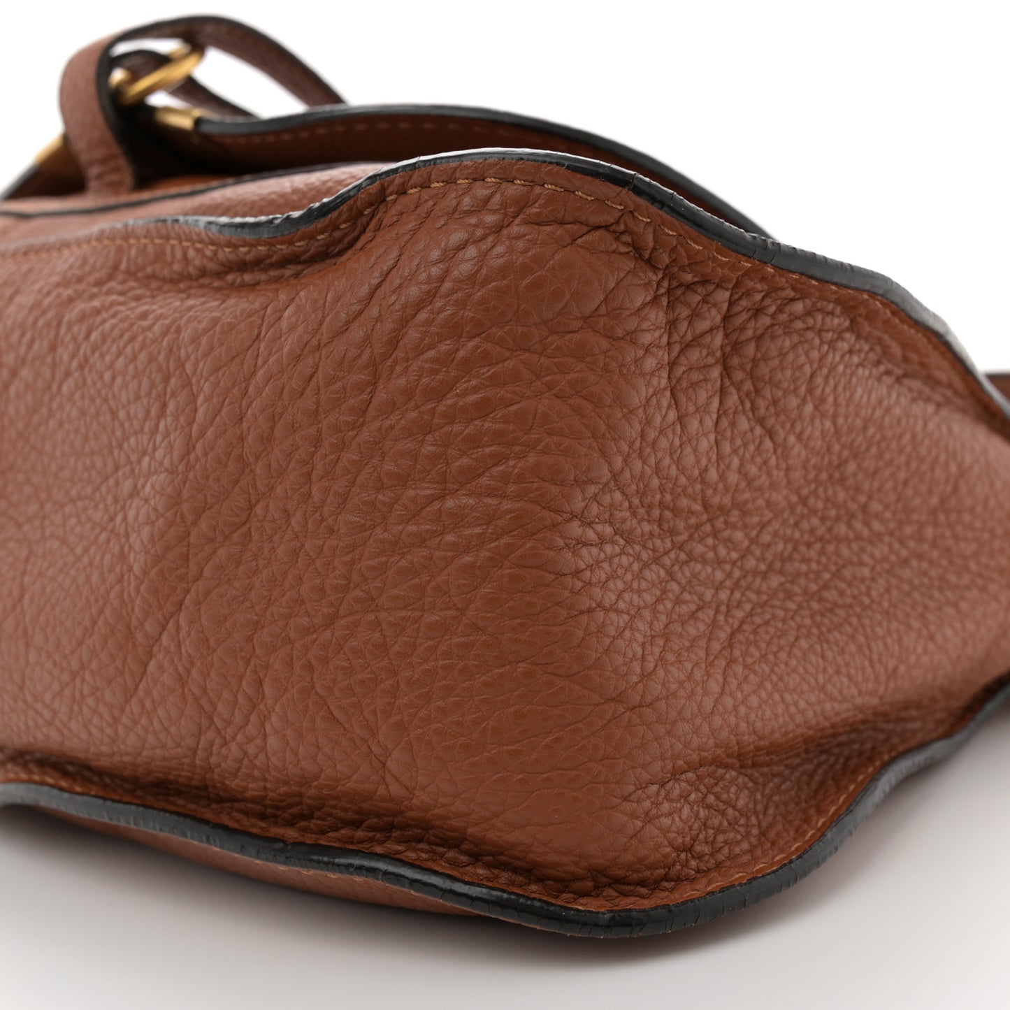 Calfskin Medium Marcie Satchel Tan