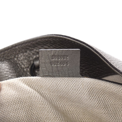 Gucci Metallic Pebbled Calfskin Medium Soho Chain Shoulder Bag Sasso 9 of 12