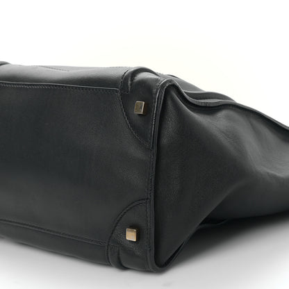 Celine Smooth Calfskin Mini Luggage Black 9 of 9