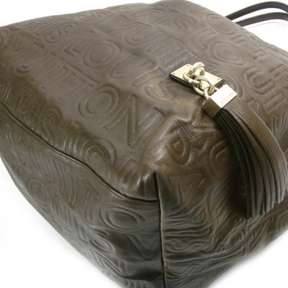Monogram Paris Souple Whisper GM Chocolate