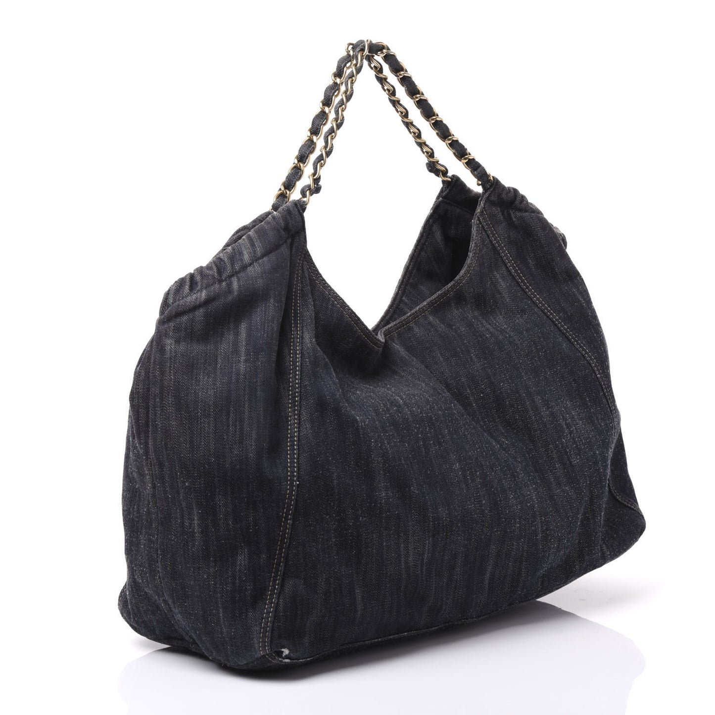 Denim XL Coco Cabas Tote Dark Blue