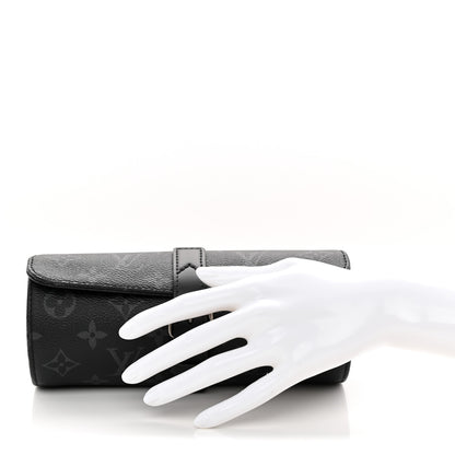 Louis Vuitton Monogram Eclipse 3 Watch Travel Case 2 of 6