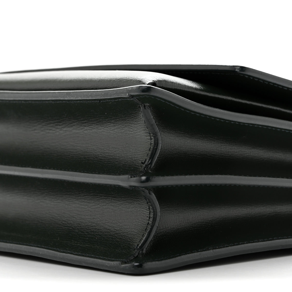 Saint Laurent Calfskin Medium Monogram Sunset New Vert Fonce 10 of 13