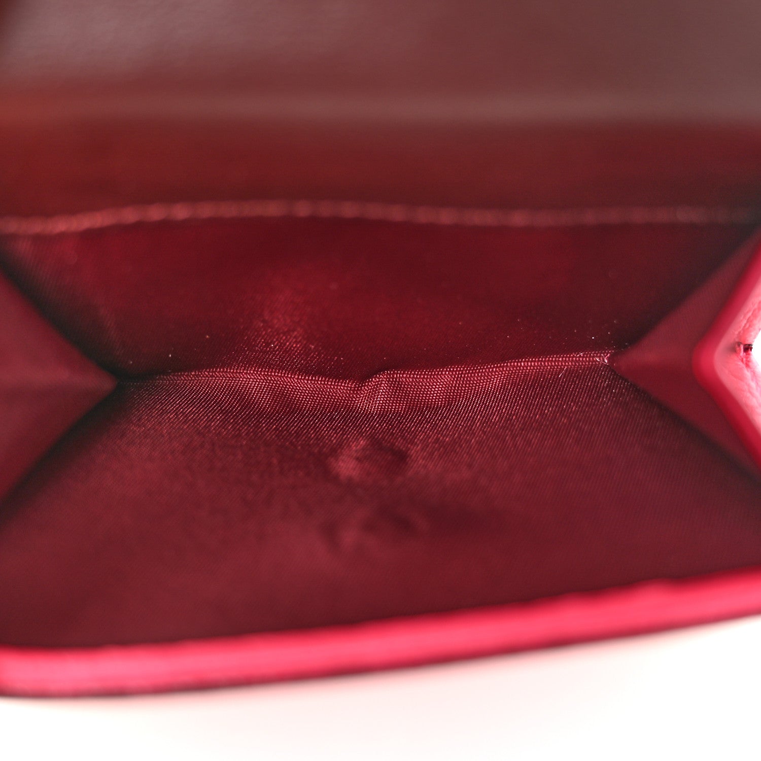 Christian Dior Bullcalf Diorissimo Envelope Wallet Rose Passion 6 of 11