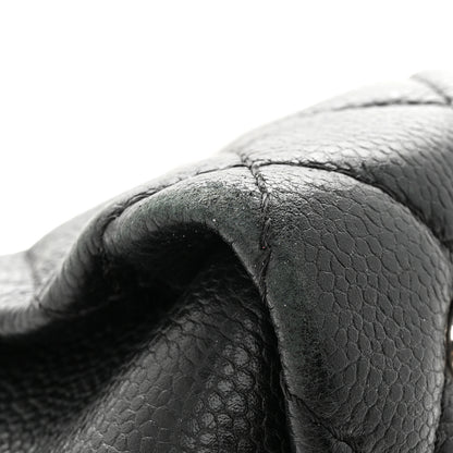 Chanel Soft Caviar Quilted CC Timeless Tote Black 12 of 18