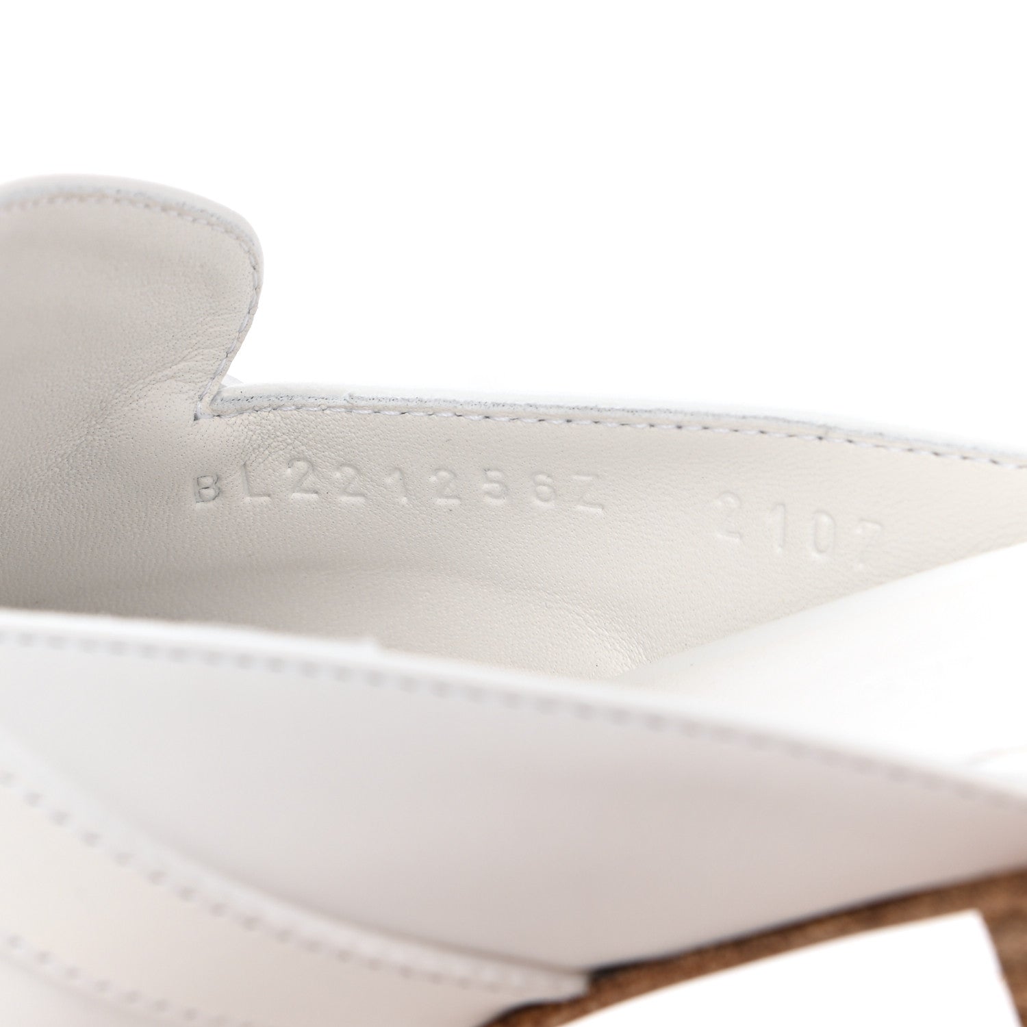 Hermes Calfskin Oz Mules 35 White 8 of 8