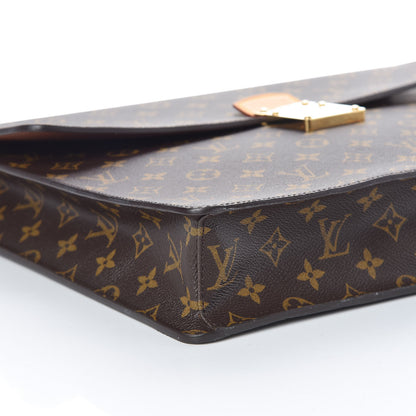 Louis Vuitton Monogram Canvas Robusto 1 Compartment Briefcase 8 of 10