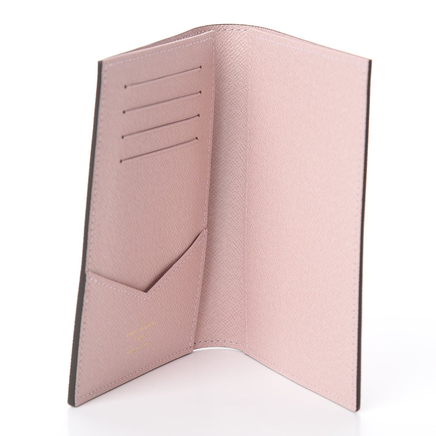 Monogram 2020 Christmas Animation Big Wheel Passport Cover Rose Ballerine