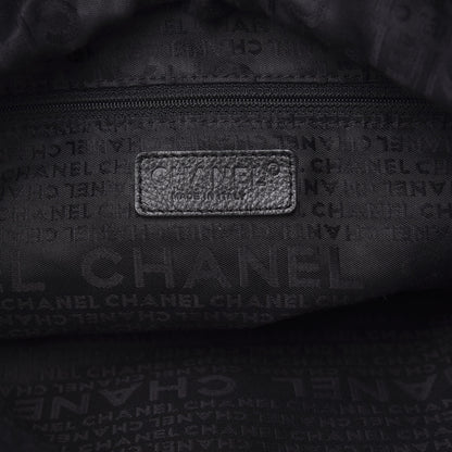 Chanel Calfskin Square Stitched Tassel Bag Black 6 of 11