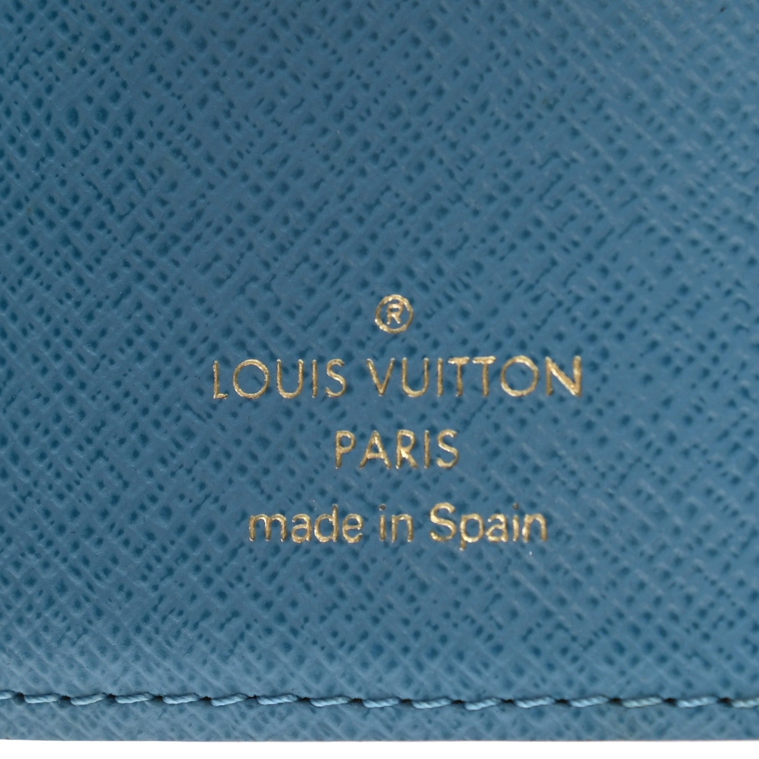 Louis Vuitton Monogram Koala Small Ring Agenda Cover Blue 6 of 6