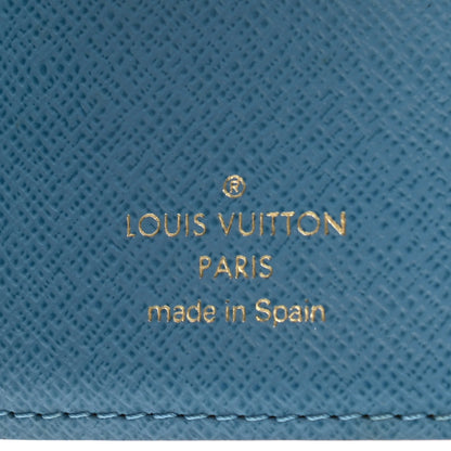 Louis Vuitton Monogram Koala Small Ring Agenda Cover Blue 6 of 6