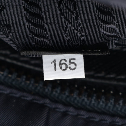 Prada Nylon Tessuto Impuntu Quilted Shoulder Bag Blue Black 8 of 10