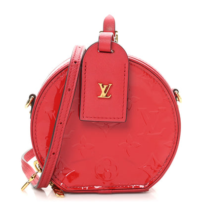 Louis Vuitton Vernis Mini Boite Chapeau Souple Red 1 of 9