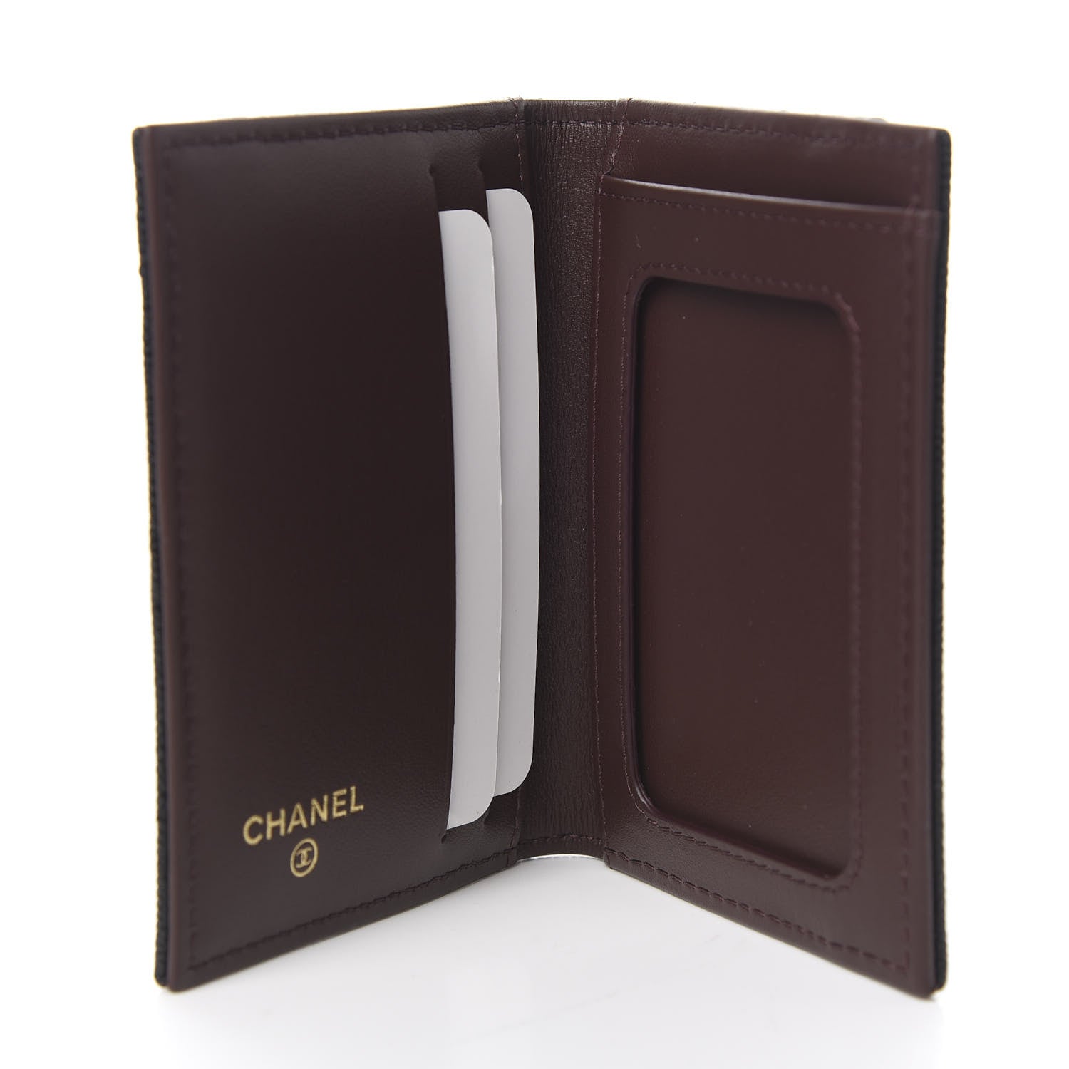 Chanel Caviar Quilted Card Holder Wallet Black 4 of 8