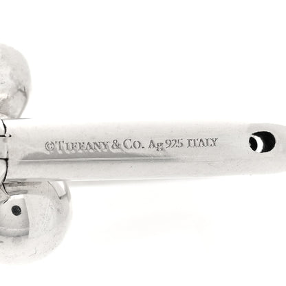 Tiffany Sterling Silver Large HardWear Link Earrings 4 of 4