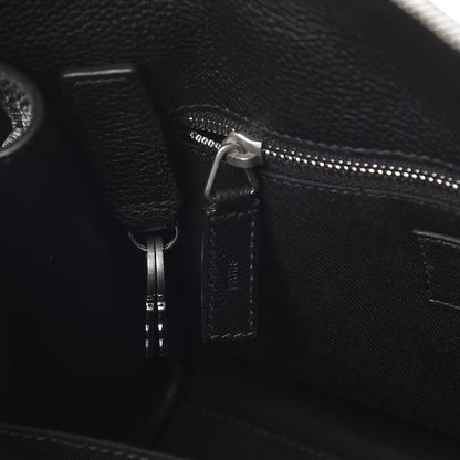Saint Laurent Grained Calfskin Baby Souple Sac De Jour Black 8 of 12