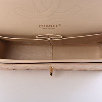 Chanel Caviar Quilted Jumbo Double Flap Beige Clair 5 of 10