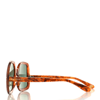 Gucci Squared Frame GG0625S Glasses Havana Brown 3 of 7
