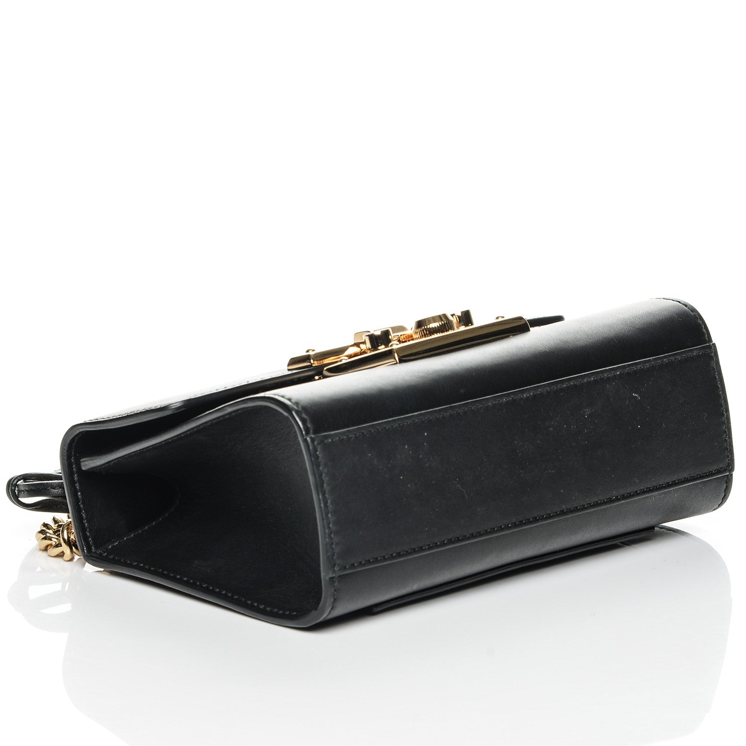 Gucci Calfskin Small Padlock Shoulder Bag Black 4 of 8