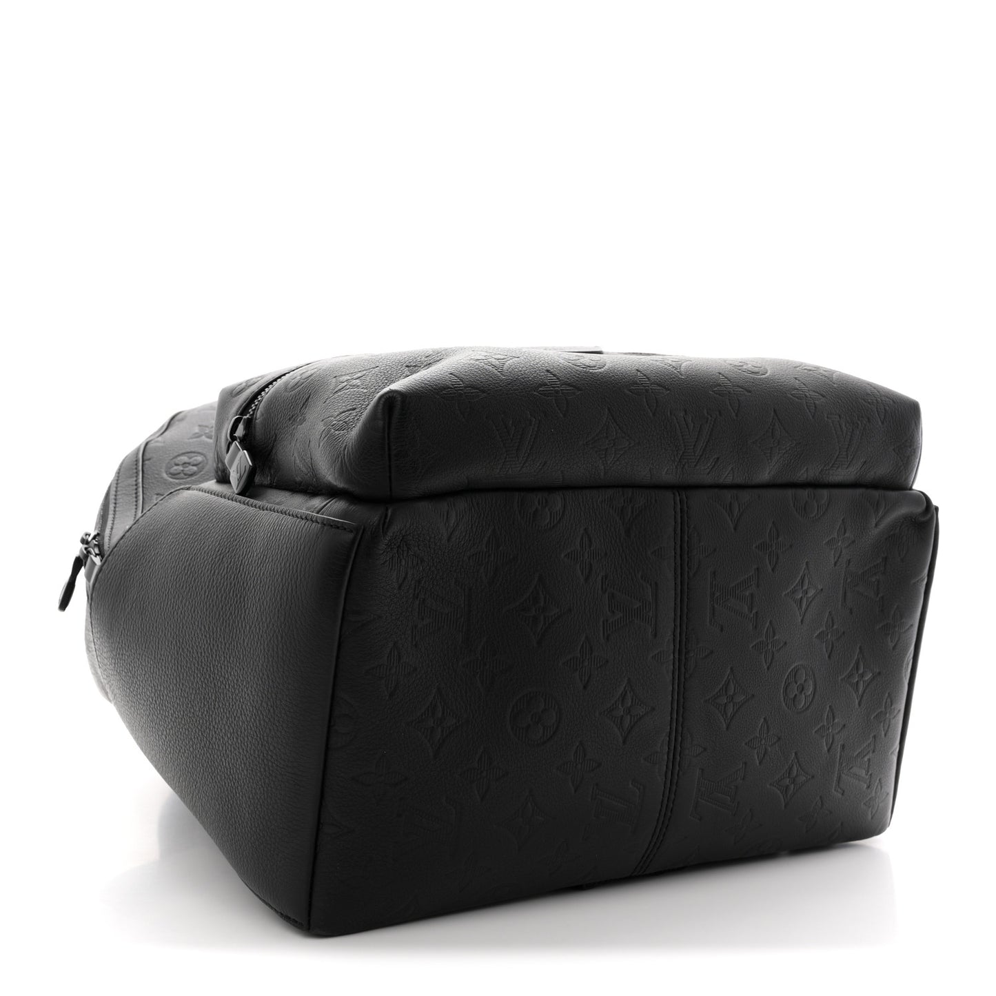 Calfskin Monogram Shadow Discovery Backpack  Black