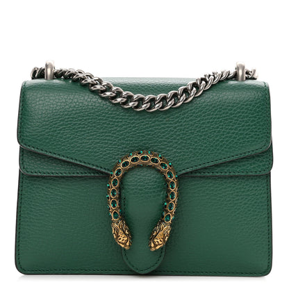 Gucci Calfskin Mini Dionysus Shoulder Bag Emerald 1 of 10