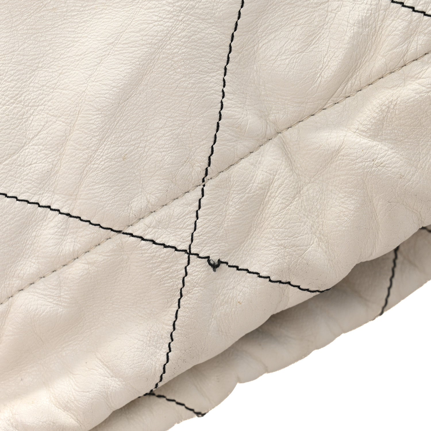 Chanel Shiny Calfskin Quilted Small Chanel 22 White Black 14 of 15